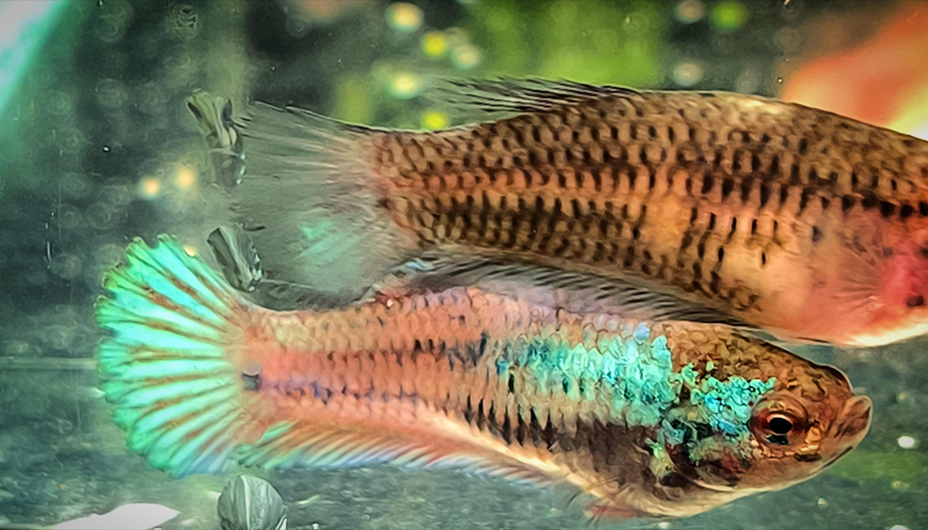 Betta splendens - female "Gerda" 