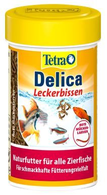 Delica getrocknete Rote Mückenlarven - Tetra